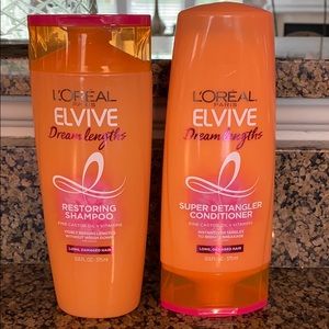 L’Oréal Paris Elvive Dream Lengths Hair Care Bundle NWT